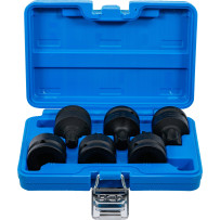Jeu de douilles à embouts à choc | 20 mm (3/4") | Profil T (pour Torx) T55 - T100 | 6 pièces
