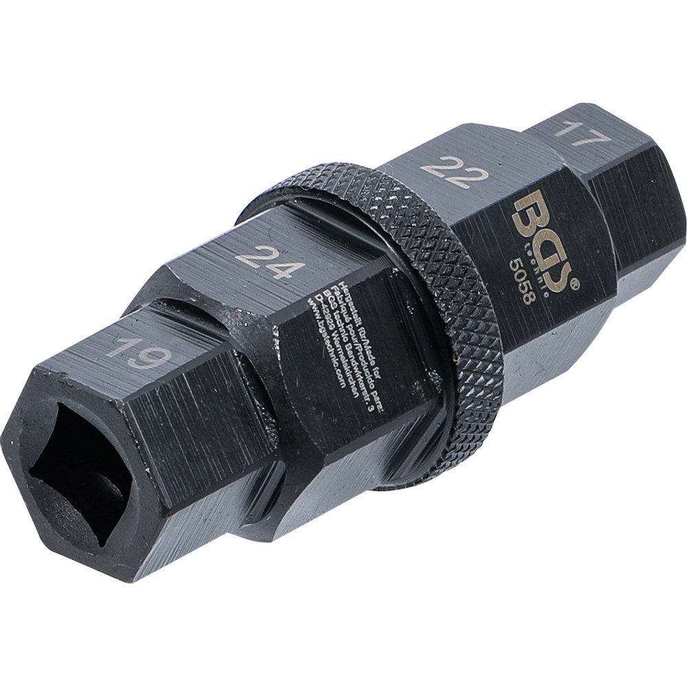 Douille spéciales moto | 10 mm (3/8") | 17 - 19 - 22 - 24 mm