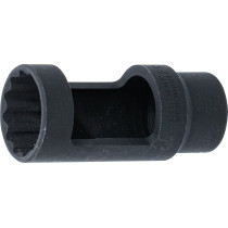 Douille pour sonde Lambda | 12,5 mm (1/2") | 27 mm douze pans | fenêtre 28 mm