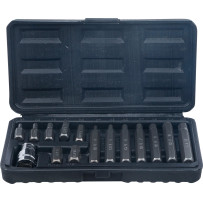 Jeu d’embouts | 10 mm (3/8") | | six pans intérieurs | 15 pièces