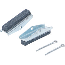 Pierres de rechange pour art. 1155 | mâchoires 30 mm | K 220 | 2 pièces