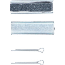 Pierres de rechange pour art. 1155 | mâchoires 30 mm | K 220 | 2 pièces
