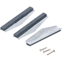 Pierres de rechange pour art. 1157 | mâchoires 100 mm | K 180 | 3 pièces
