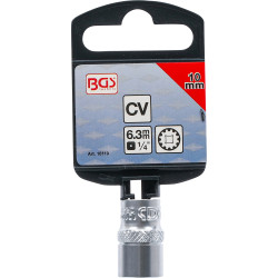 Douille pour clé, Gear Lock | 6,3 mm (1/4") | 10 mm