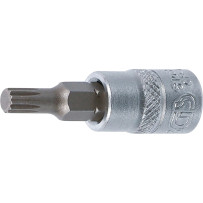 Douille à embouts | 6,3 mm (1/4") | denture multiple intérieure (pour XZN) M5