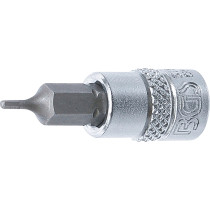 Douille à embouts | 6,3 mm (1/4") | six pans intérieurs 1,5 mm