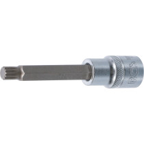 Douille à embouts | longueur 100 mm | 12,5 mm (1/2") | denture multiple intérieure (pour XZN) M9