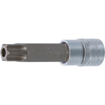 Douille à embouts | longueur 100 mm | 12,5 mm (1/2") | profil T (pour Torx) avec perçage T80