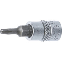 Douille à embouts | 6,3 mm (1/4") | profil TS (pour Torx Plus) avec perçage TS15