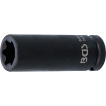 Douille à choc, profil E, longue | 12,5 mm (1/2") | E22