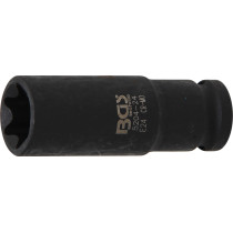 Douille à choc, profil E, longue | 12,5 mm (1/2") | E24