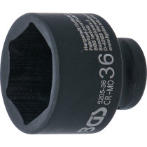 Douille à choc, six pans | 12,5 mm (1/2") | 36 mm