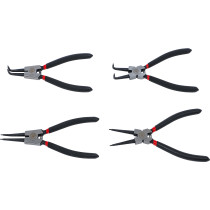 Jeu de pinces à circlips 175 mm | 4 pièces