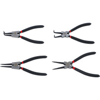 Jeu de pinces à circlips 175 mm | 4 pièces