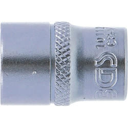 Douille pour clé, Gear Lock | 6,3 mm (1/4") | 12 mm