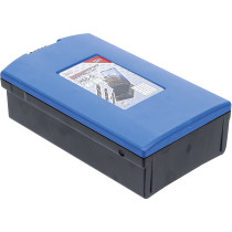 Boite de forets hélicoïdaux | HSS-G M35 | acier de cobalt | 1 - 13 mm | 25 pièces