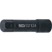 Douille de clé à douilles, profil E, extra longue | 22 mm | E24