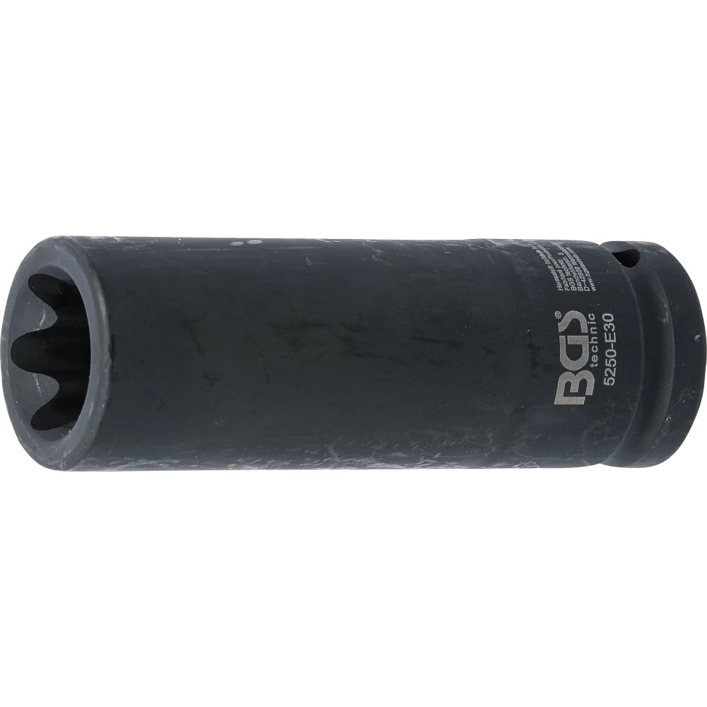 Douille à choc, profil E, longue | 20 mm (3/4") | E30
