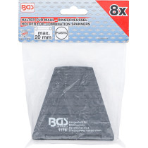 Support de Rangement pour clés mixtes/polygonales | 8 pièces