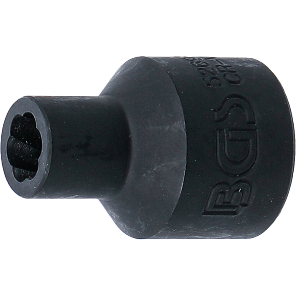 Douille spiralée/extracteur de vis | 12,5 mm (1/2") | 8 mm