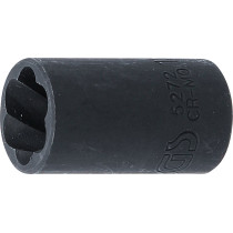 Douille spiralée/extracteur de vis | 10 mm (3/8") | 12 mm
