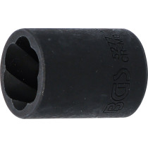 Douille spiralée/extracteur de vis | 10 mm (3/8") | 17 mm