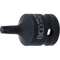 Douille à embouts à choc | longueur 42 mm | 12,5 mm (1/2") | profil T (pour Torx) T40
