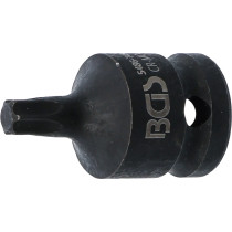 Douille à embouts à choc | longueur 42 mm | 12,5 mm (1/2") | profil T (pour Torx) T45
