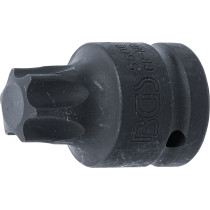 Douille à embouts de puissance | longueur 60 mm | 20 mm (3/4") | Profil T (pour Torx) T100