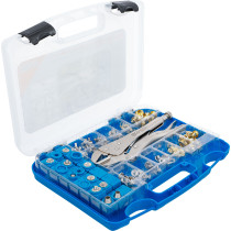 Assortiment pince grip et oeillets | 275 pièces