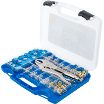 Assortiment pince grip et oeillets | 275 pièces