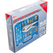 Assortiment pince grip et oeillets | 275 pièces