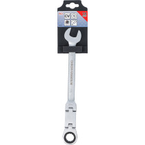 Clés mixtes à cliquet à double articulation | pliable | 18 mm