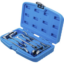 Jeu de clés mixtes à cliquet à double articulation | pliable | 8 - 19 mm | 5 pièces