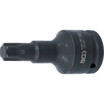 Douille à embouts à choc | longueur 100 mm | 20 mm (3/4") | profil T (pour Torx) T80