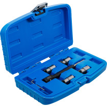 Jeu de fraises de nettoyage de portée d’injecteurs, pour moteurs CDI | 5 pièces