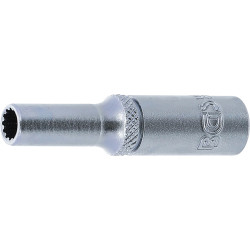 Douille pour clé, Gear Lock, longue | 6,3 mm (1/4") | 5 mm
