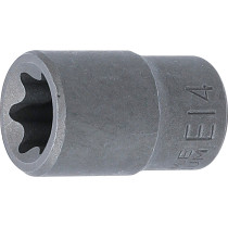 Douille pour clé, profil E | 10 mm (3/8") | E14