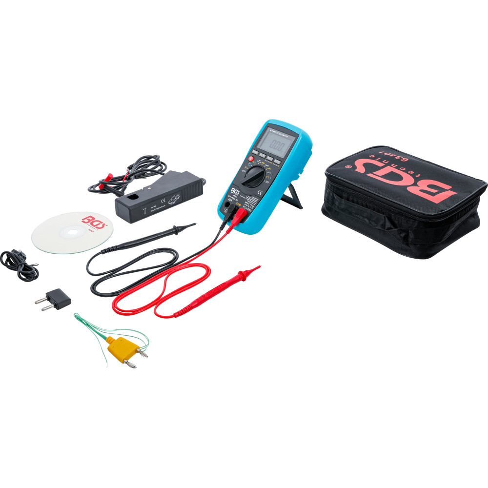 Multimètre numérique automobile avec interface USB