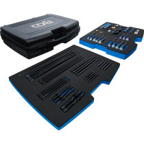 Kit d'adaptateurs et de conduites | pour testeur numérique combiné de pression et compression art. 63410
