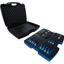 Kit d'adaptateurs et de conduites | pour testeur numérique combiné de pression et compression art. 63410
