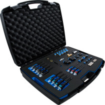 Kit d'adaptateurs et de conduites | pour testeur numérique combiné de pression et compression art. 63410
