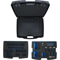 Kit d'adaptateurs et de conduites | pour testeur numérique combiné de pression et compression art. 63410