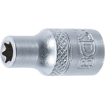 Douille pour clé, profil E | 6,3 mm (1/4") | E6