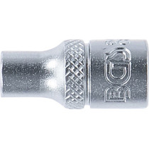 Douille pour clé, profil E | 6,3 mm (1/4") | E6