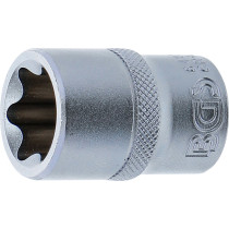 Douille pour clé, profil E | 12,5 mm (1/2") | E22
