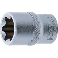 Douille pour clé, profil E | 12,5 mm (1/2") | E22