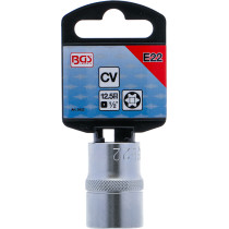 Douille pour clé, profil E | 12,5 mm (1/2") | E22