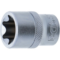 Douille pour clé, profil E | 12,5 mm (1/2") | E24