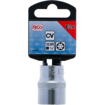 Douille pour clé, profil E | 12,5 mm (1/2") | E24